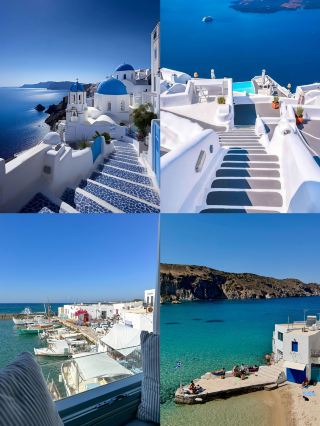 Greece | Dive into a mint-yogurt-flavored blue and white summer, these 9 moments are breathtakingly beautiful!
