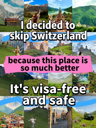 More beautiful than Switzerland! Safer than Thailand! Cheaper than South Korea! A week-long trip on a 3k budget!