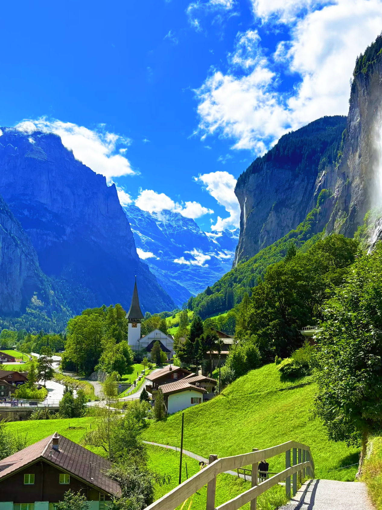 You must visit Lauterbrunnen when in Switzerland! 
