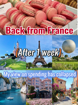 Just back from France after a week, and my perspective on spending has completely shattered...