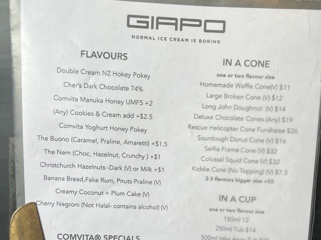 只有奧克蘭有的冰淇淋｜Giapo ice cream，chocolate太奢侈了～💕
