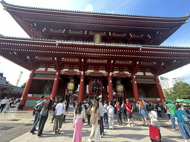 【東京たび】浅草寺でおみくじを。