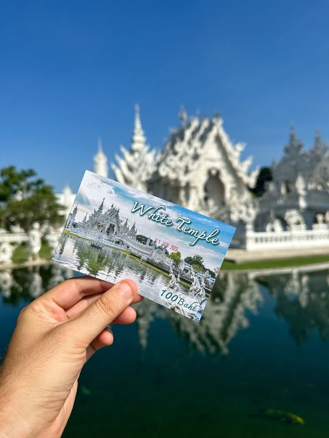 Beautiful details of White temple, Chiang Rai