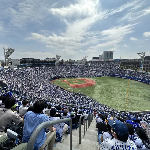 【横浜】台風一過の野球観戦・横浜スタジアム