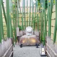 京都嵐山りらっくま茶房　裏庭のフォトスポットも要チェック