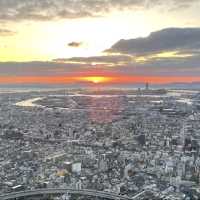 阿倍野展望台HARUKAS 300🌃俯瞰最美麗動人的大阪夜景