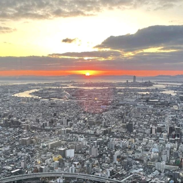 阿倍野展望台HARUKAS 300🌃俯瞰最美麗動人的大阪夜景