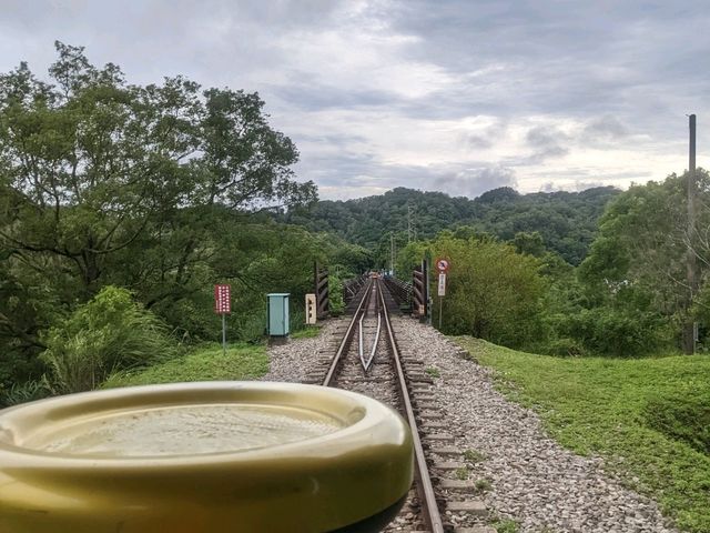 苗栗三義 | 舊山線鐵道自行車，兜風看風景啦