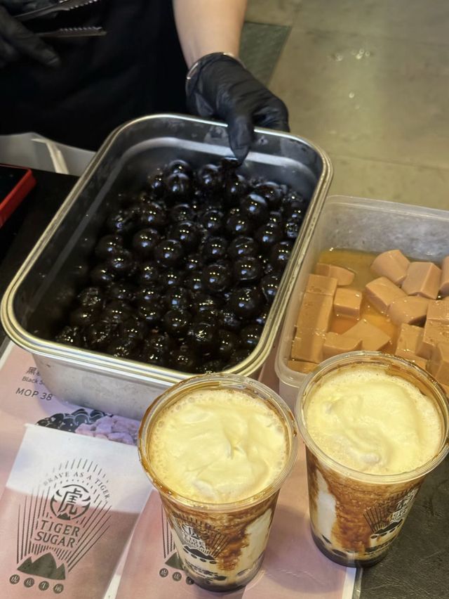 🇲🇴老虎堂巨型珍珠黑糖鮮奶