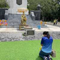 🙏สักการะ🙏สมเด็จพระนเรศวรมหาราช ที่ดอนเจดีย์🛕🛕