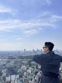渋谷sky 可以看到全東京市區的景點之一