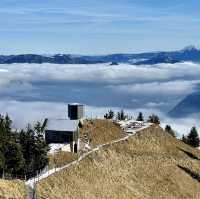 Winter Bliss: Stanserhorn's Alpine Majesty