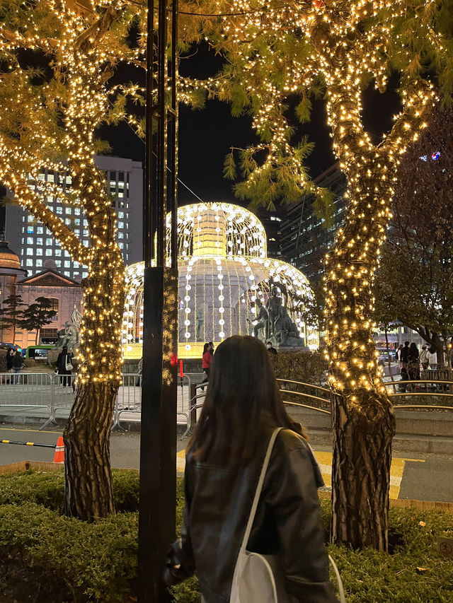 LED 35만 개가 쓰였다는 신세계 미디어파사드🎄