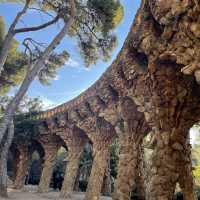 【スペイン】グエル公園！高台にある芸術公園。