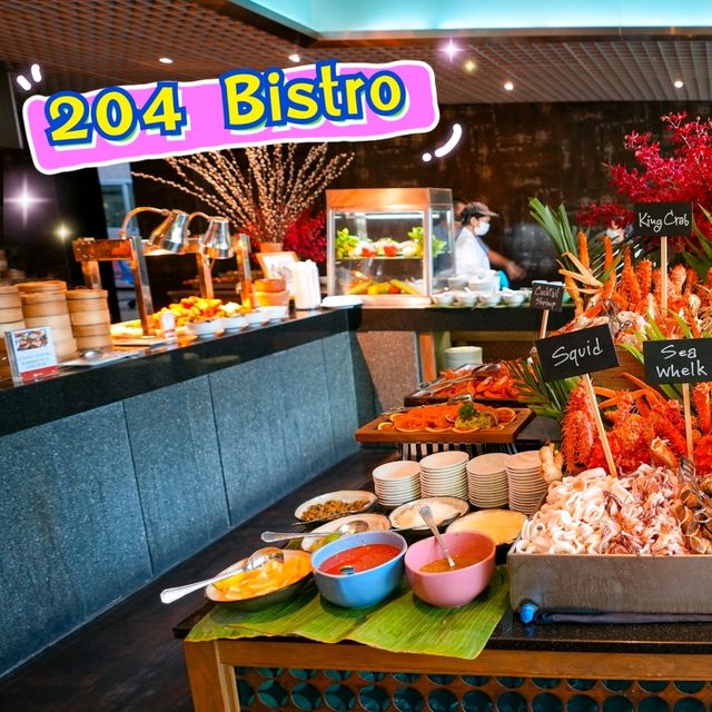 204Bistro บุฟเฟ่ต์ Sunday Brunch สุดคุ้ม