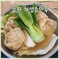 만두전골과 콩국수가 아주 맛있는 수원 개성손만두!