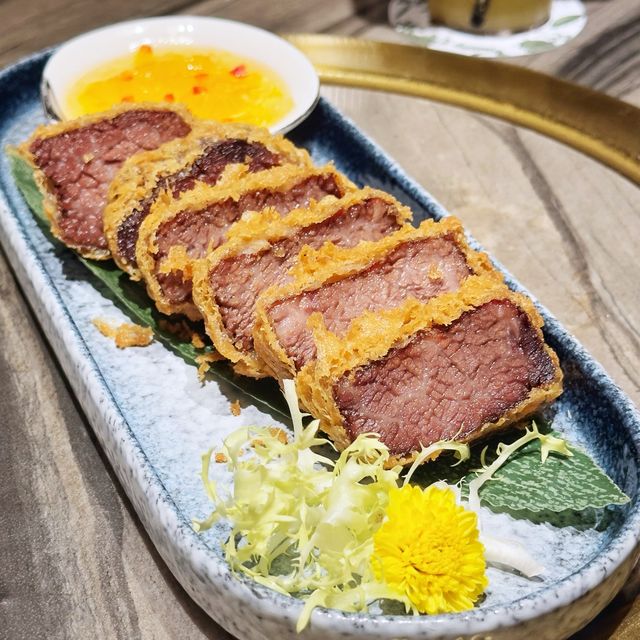 特色🤩fusion😍高級中菜🥢，環境同🍲食物都👍一流！