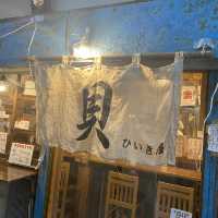 沖縄の栄町で貝づくし！