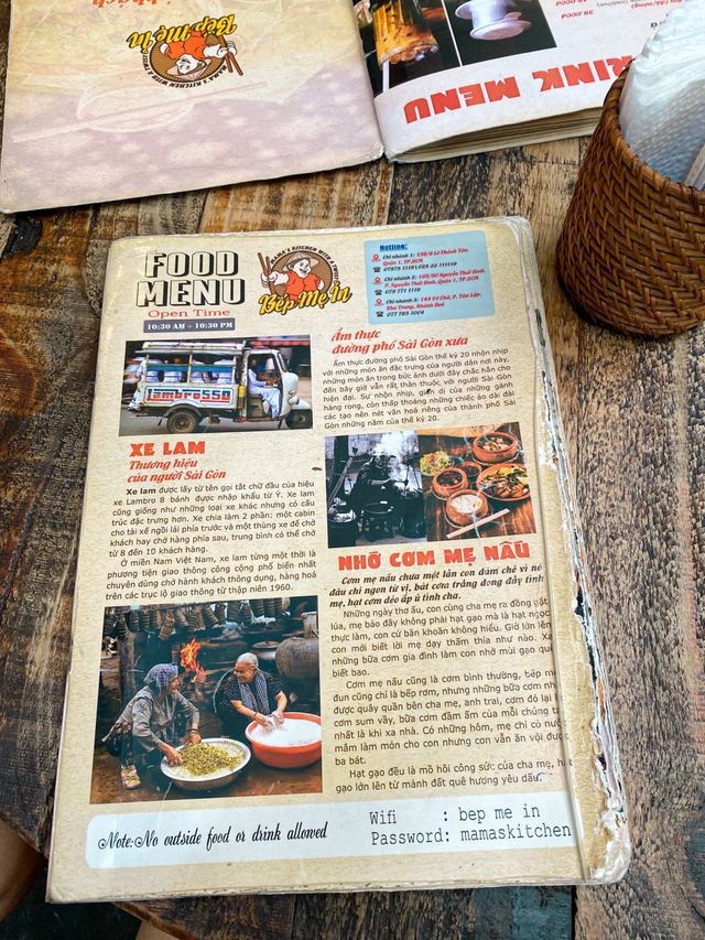 Local Vietnamese Cuisine in Saigon:Bep Me In 