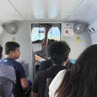 Seaplane in Maldives