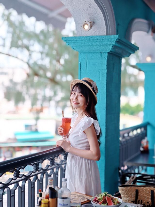 西貢渡假風超美湖水藍打卡餐廳 