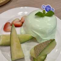 期間限定靜崗蜜瓜🍈@hoihoi pancake