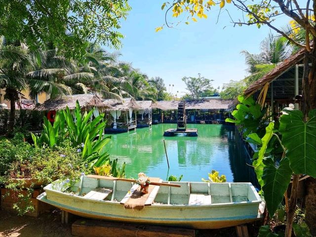 🍰🥤#คาเฟ่ร้านอาหารสไตล์ทุ่งนา