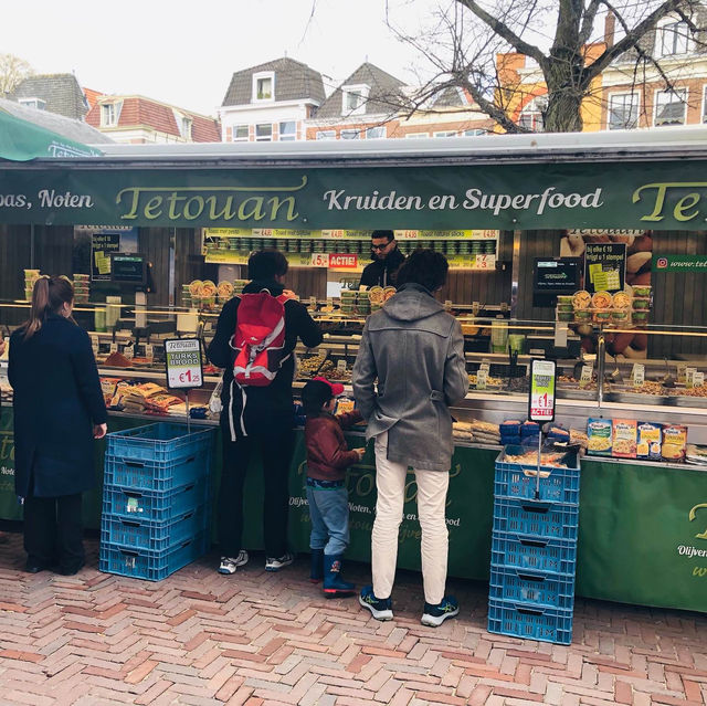荷蘭🇳🇱萊頓市集逛逛🛍️🛒 Leiden Street Market (Markt) Leidse Markt (woensdag en zaterdag)
