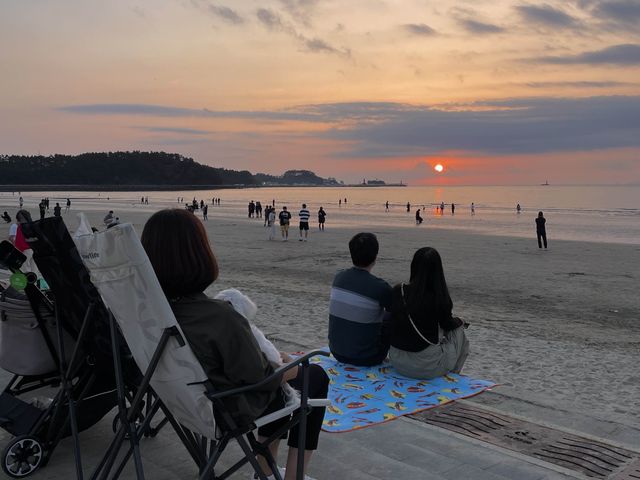노을이 아름다운 곳 “춘장대해수욕장”