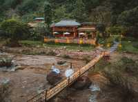 ที่พักติดลำธาร หมู่บ้านสะปัน จ.น่าน