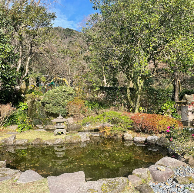 鹿兒島首屈一指的庭園「仙巖園」