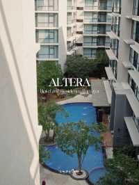 Altera ที่พักพัทยากลาง ห้องกว้างถูกใจ 45 ตรม.
