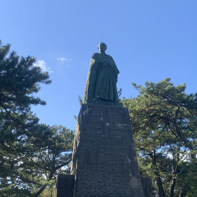 【坂本龍馬像★】桂浜公園