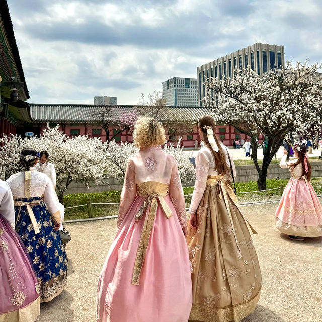 Hanbok: Gyeongbokgung Palace 🌸 