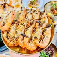 บุฟเฟ่ต์ร้านเด็ด‼️ชาบูปิ้งย่างกุ้งเผาอาหารญี่ปุ่น