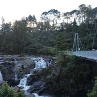 Stunning waterfall near Tauranga