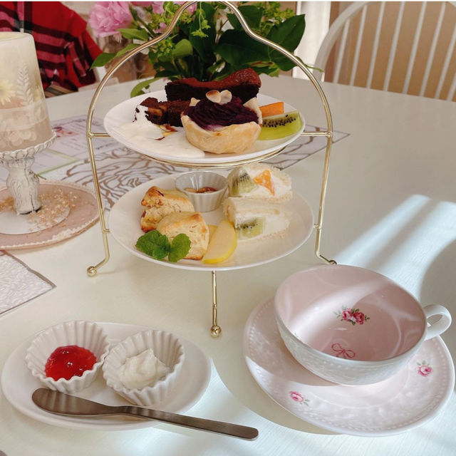 【福岡カフェ】破格のランチ＆アフタヌーンティー