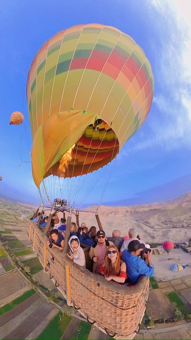 Hot Air Balloon in Luxor