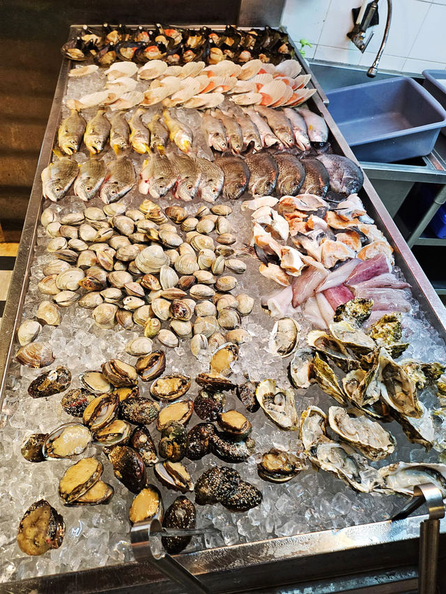 「流水蝦x海鮮x串燒」