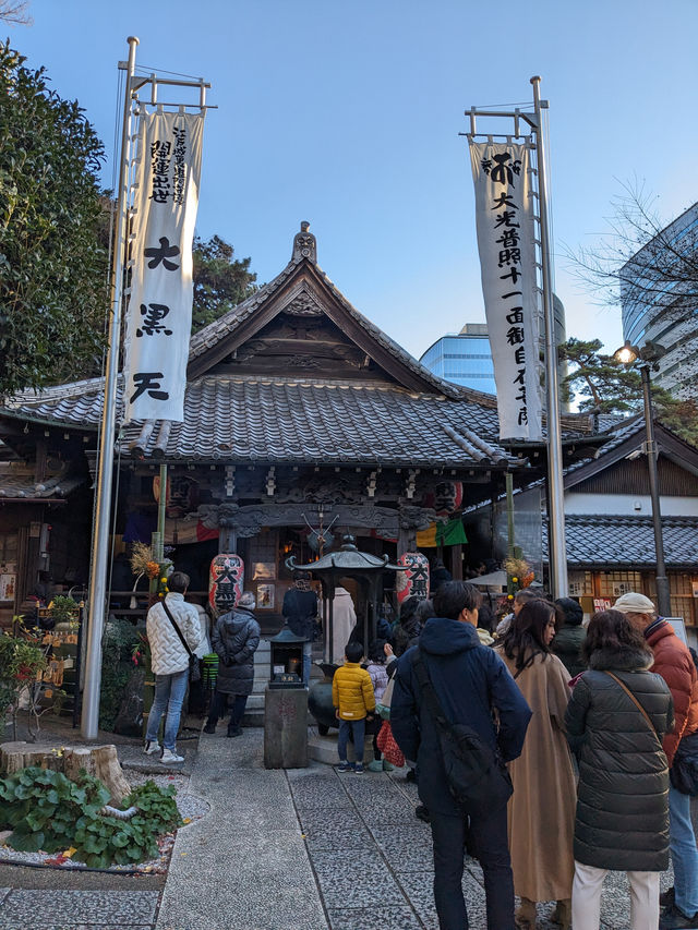 日本東京-祭祀大黑天七福神的寺廟：松林山大圓寺