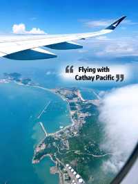 Flying with Cathay Pacific