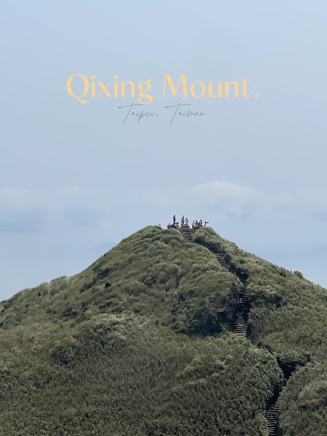Hiking to the Highest Peak of Taipei, Qixing Mountain
