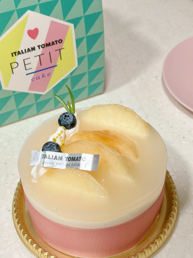Italian Tomato限定日本鮮白桃蛋糕系列,夏日清涼甜蜜滋味 Italian Tomato限定日本鮮白桃蛋糕系列,夏日清涼甜蜜滋味