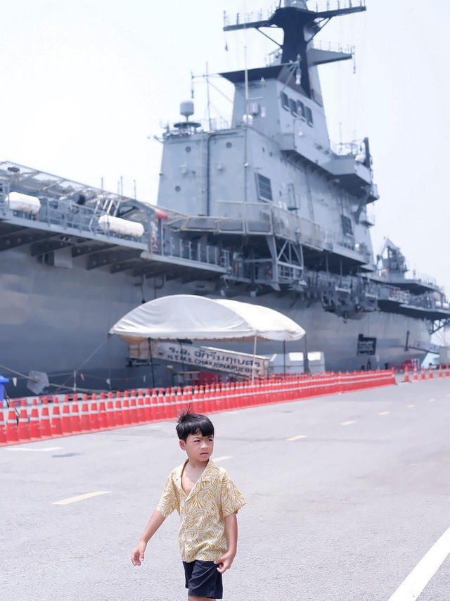 เรือหลวงจักรีนฤเบศร ฐานทัพเรือสัตหีบ ชลบุรี ⚓️