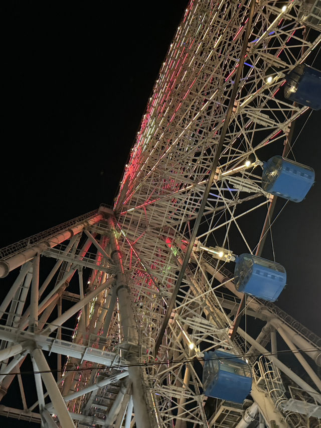 오사카 야경 명소, 바다 뷰 관람차 ‘덴포잔 대관람차