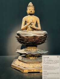 【東京国立博物館】文殊菩薩様に後光が刺しておりました