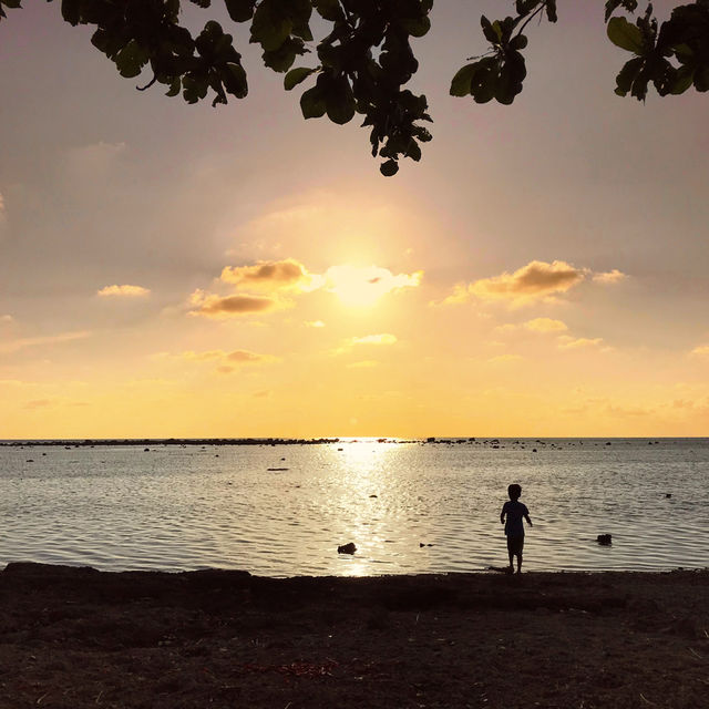 Witnessing the Golden Hour: A Sunset in Ilocos Sur