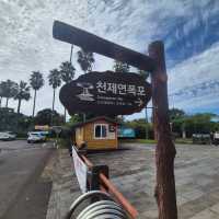 제주 천제연폭포