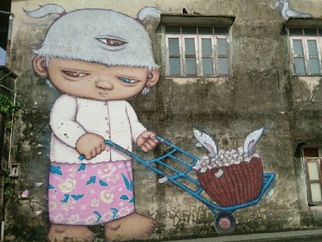 เก็บภาพสตรีทอาร์ต ย่านเมืองเก่าภูเก็ต