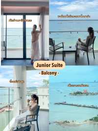 Novotel Marina Sriracha สระว่ายน้ำวิวทะเลพาโนราม่า